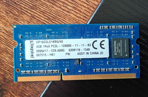 Ram 4gb ddr3 pc3l 12800s - ddr3, pc3l-12800s