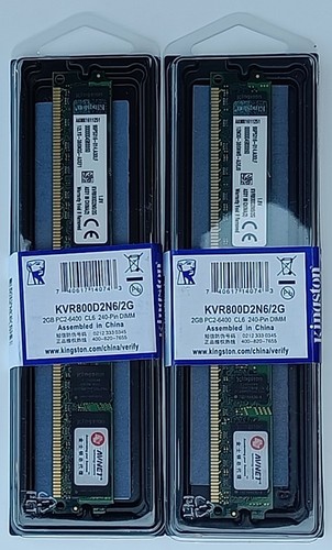 Memorie ram kingston 2x - gb, (2x