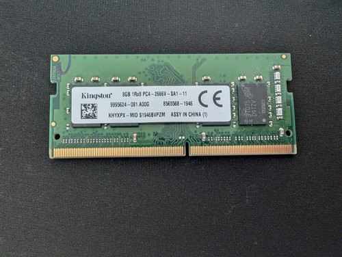 Kingston ram 8gb ddr4 - ddr4, so-dimm