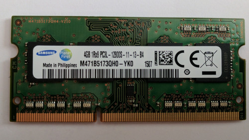 Ram 4gb ddr3 - pc3l-12800s, 1rx8
