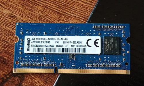 Ram 4gb ddr3 pc3l 12800s - ddr3, pc3l-12800s