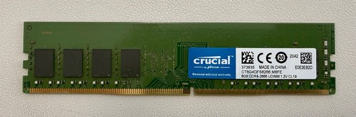 Ram crucial 8gb ddr4 - 8gb, 2666mhz