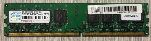 Ram dimm ddr2 transcend 2gb - ddr2,