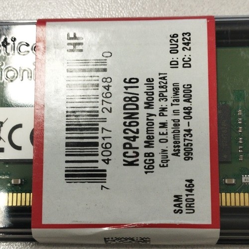 Kingston 16gb ddr4 2666 - kingston, ddr4-2666