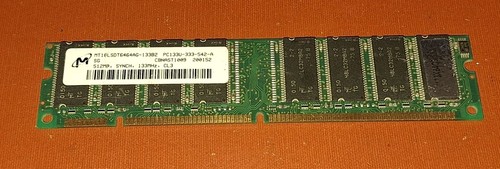 Tested dimm 168 - pin, mb